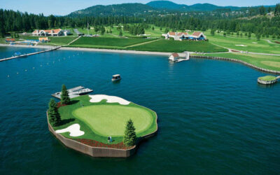 The Floating 14th Green at Coeur d’Alene